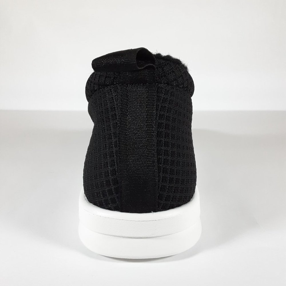 LUSSO CLOUD GURU SHERP MEN'S SHOES SIZE 11 IN JET BLACK WAFFLE / LILY WHITE BNIB - Picture 9 of 16
